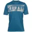 Royal Racing Quantum Short Sleeve MTB Cycling Jersey in Petrol Blue